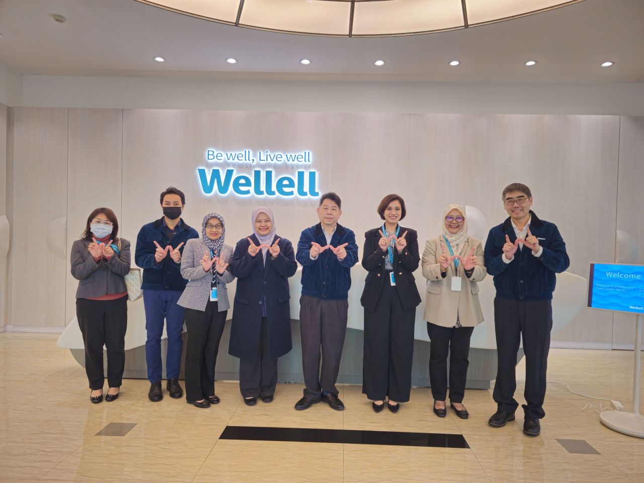 Welcome Malaysian Friendship and Trade Center to visit Wellell!